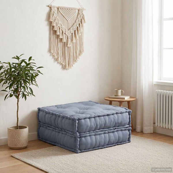 vidaXL Modularna sofa Siva 70 x 70 x 36 cm Tkanina