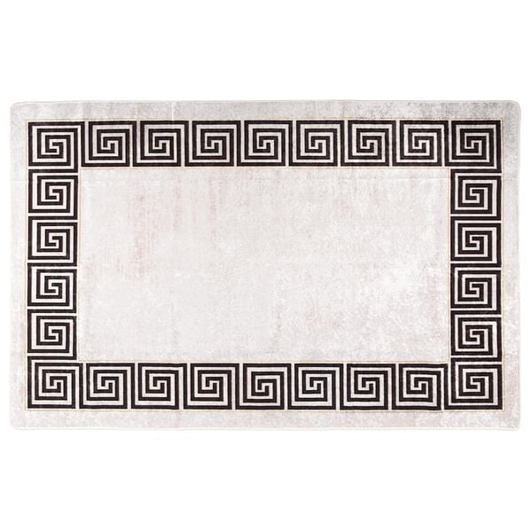 vidaXL Perivi tepih 80 x 150 cm svjetlobež