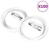 vidaXL Set gumba za značke sa sigurnosnim iglama 100 kom akrilni 25 mm