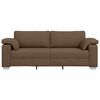 vidaXL Sofa Smeđa 219 x 77 x 82 cm tkanina