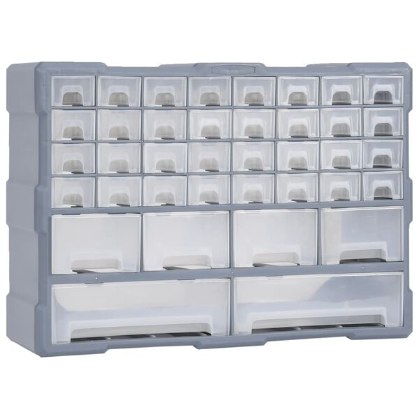 vidaXL Organizator s 38 ladica 52 x 16 x 37,5 cm