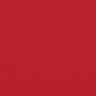 vidaXL Uvlačiva bočna tenda 140 x 1000 cm crvena