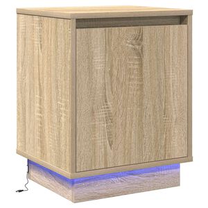 vidaXL Noćni ormar Sonoma hrast 39 x 34,5 x 50 cm Konstruirano drvo