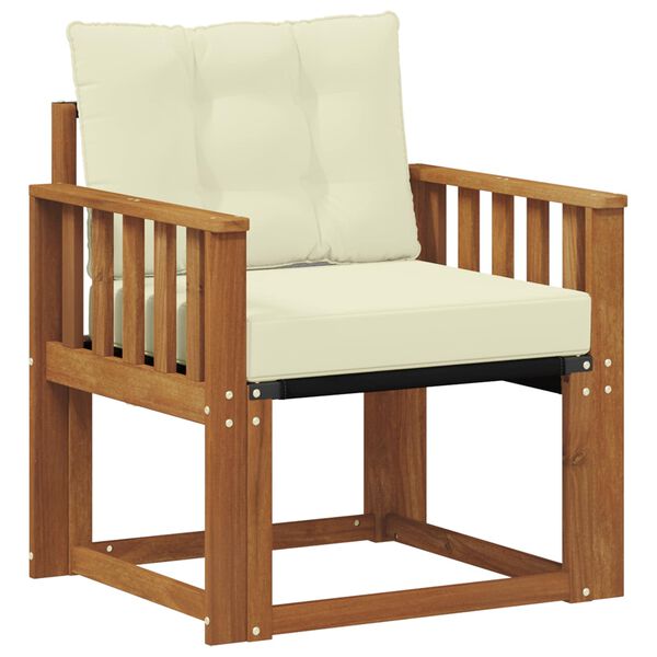 vidaXL Set vanjskih sofa Čvrsto drvo akacije i Textilene