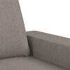 vidaXL 3-dijelni set sofa smeđesivi od tkanine