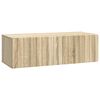 vidaXL TV ormar za zid 98 x 41 x 30 cm Hrast sonoma Konstruirano drvo