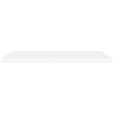 vidaXL Plutajuća zidna polica bijela 90 x 23,5 x 3,8 cm MDF