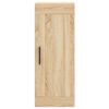 vidaXL Visoka komoda hrasta sonome 34,5x34x180cm od konstruiranog drva