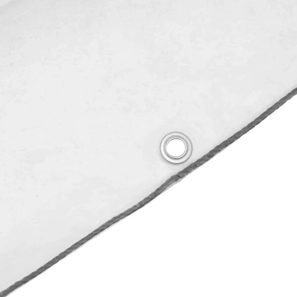 vidaXL Cerada s rupama *Transparent*an 4 x 8 m Polietilen