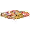 283792 vidaXL Pouffe 100x100x20 cm Patchwork Fabric