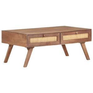 vidaXL Stolić za kavu 100 x 60 x 40 cm od masivnog drva manga