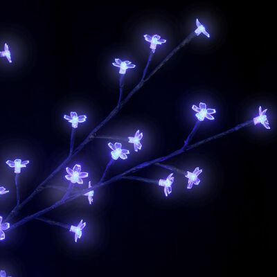 vidaXL Božićno drvce s 2000 LED žarulja plavo svjetlo 500 cm