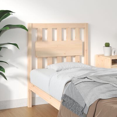 vidaXL Uzglavlje za krevet 80,5 x 4 x 100 cm od masivne borovine