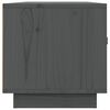 vidaXL TV ormarić sivi 80 x 34 x 35 cm od masivne borovine