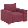 vidaXL Sofa fotelja vino crvena 100x78x84 cm tkanina