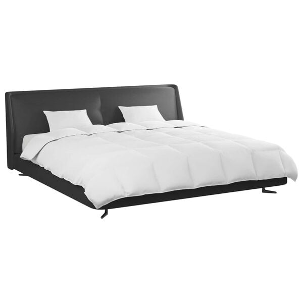 vidaXL Set deka s jastukom 3 pcs Bijelo Perje