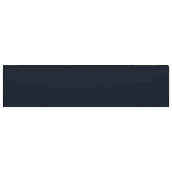 vidaXL Kupaonski umivaonik keramički tamnoplavi