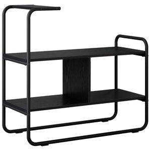 vidaXL Konzolna stolica Crni hrast 80 x 35 x 75 cm Konstruirano drvo