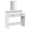 vidaXL Toaletni stol Bijelo 100 x 41 x 140 cm Konstruirano drvo