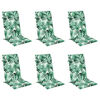 vidaXL Jastuci za visoku stolicu 6 kom uzorak li&scaron;ća od tkanine Oxford