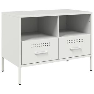 vidaXL TV ormarić bijeli 68 x 39 x 50,5 cm čelični