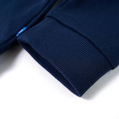 Dječja majica s kapuljačom modra 92