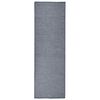 vidaXL Vanjski tepih ravnog tkanja 80 x 250 cm plavi
