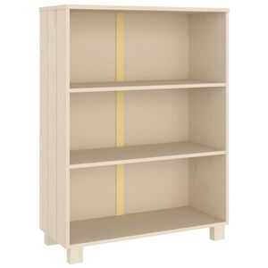 vidaXL Ormarić za knjige HAMAR boja meda 85x35x112 cm masivna borovina