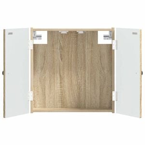 vidaXL Kabinet za mete BREDA Hrast sonoma 52,5 x 10,5 x 53,5 cm