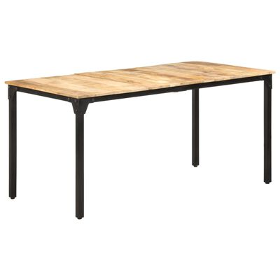 vidaXL Blagovaonski stol 160 x 80 x 76 cm od grubog drva manga