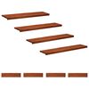 vidaXL Step treads 8 kom. 110 x 25 x 2 cm Smeđa Čvrsto drvo bukve