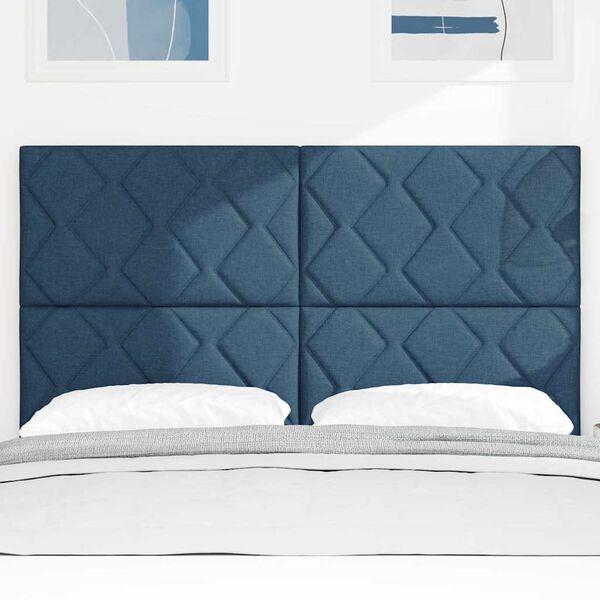 vidaXL Uzglavlje Plava 160 cm tkanina