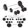 vidaXL Set &scaron;ipki i utega 90 kg