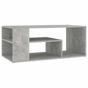 vidaXL Stolić za kavu boja betona 100 x 50 x 40 cm konstruirano drvo