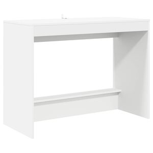 vidaXL Krevet Radni Stol Bijela Konstruirano drvo 100 x 45 x 75 cm