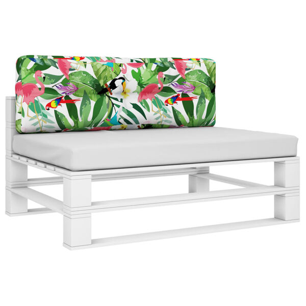 vidaXL Jastuk za palete vi&scaron;ebojni 120 x 40 x 12 cm od tkanine