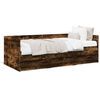 vidaXL Dnevni krevet s ladicama bez madraca boja hrasta 100x200 cm
