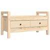 vidaXL Klupa za hodnik 80x40x43 cm od masivne borovine