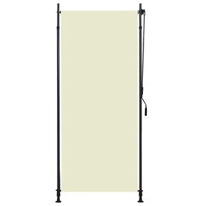 vidaXL Vanjska roleta 100 x 270 cm krem