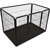 FLAMINGO kavez za pse Kazan M 109 x 72 x 72 cm crni