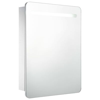 vidaXL LED kupaonski ormarić s ogledalom 60 x 11 x 80 cm