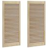 vidaXL Ormarna vrata s vratima 2 kom. Prirodna 49,5 x 2,1 x 110 cm