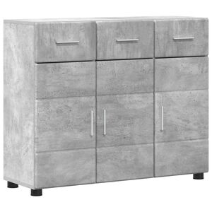 vidaXL Kreveta FLORIN 88,5 x 30,5 x 73 cm Betonski sivi