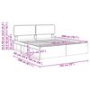 vidaXL Krevetna konstrukcija Sonoma 180 x 200 cm Čvrsto borovo drvo