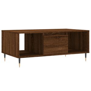 vidaXL Stolić za kavu smeđa boja hrasta 90x50x36,5cm konstruirano drvo