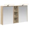 vidaXL Set ormarića za kupaonicu 3 kom. 106 x 16 x 62,5 cm