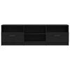 vidaXL TV ormar Crni hrast 150 x 33,5 x 45 cm Konstruirano drvo