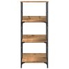 vidaXL Ormarić za knjige umjetnički hrast 50x33x117,5 cm izrađeno drvo
