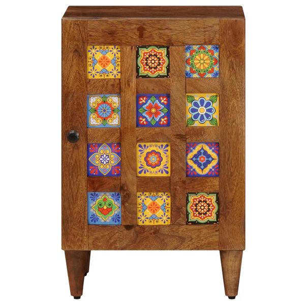 vidaXL Kupaonski ormar s pohranom s vratima Orah 38 x 33 x 58 cm