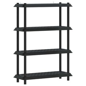 vidaXL Jedinca za police 4 razina 100 x 40 x 136,5 cm PP Antracit